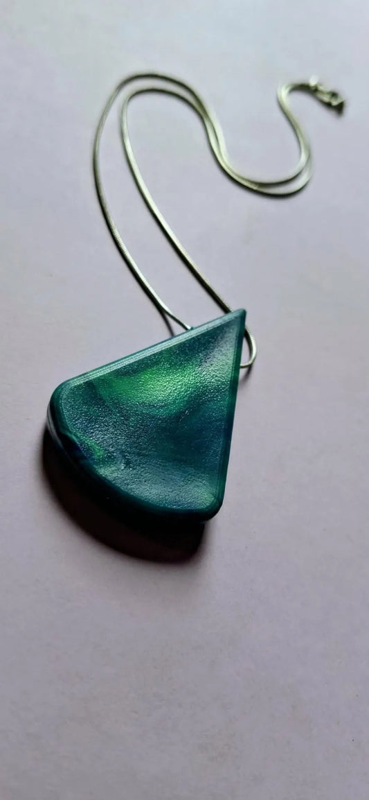 Recycled Plastic Necklace Pendant