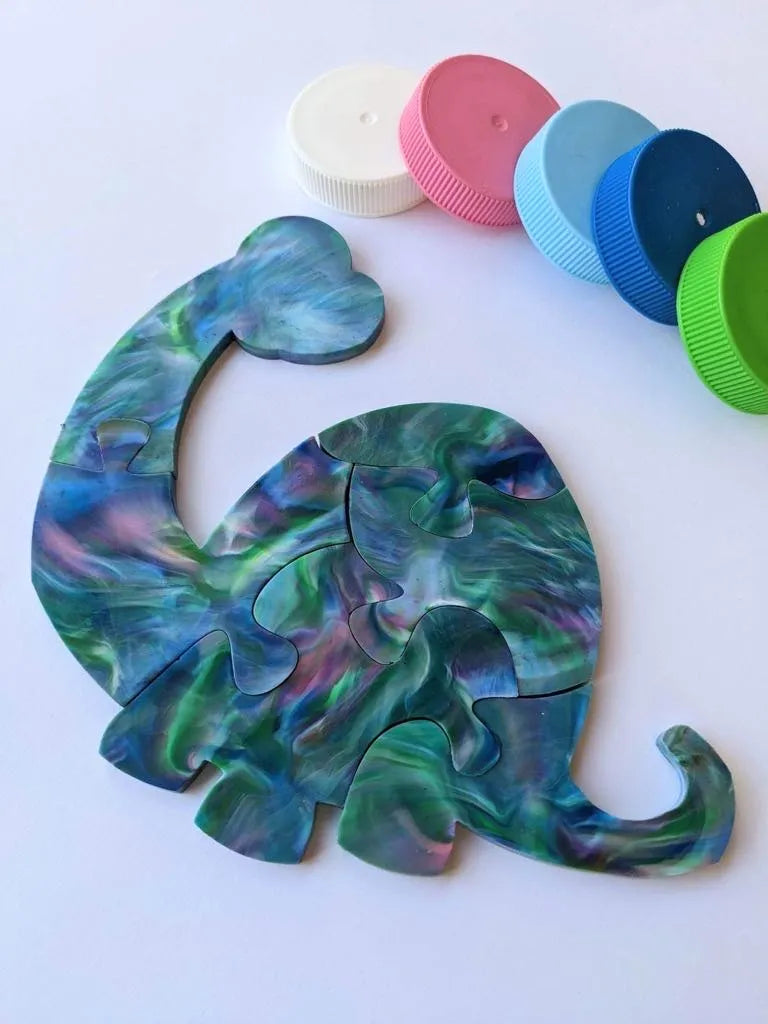 Recycled Plastic Dinosaur Puzzles – Prehistoric Fun with a Purpose!