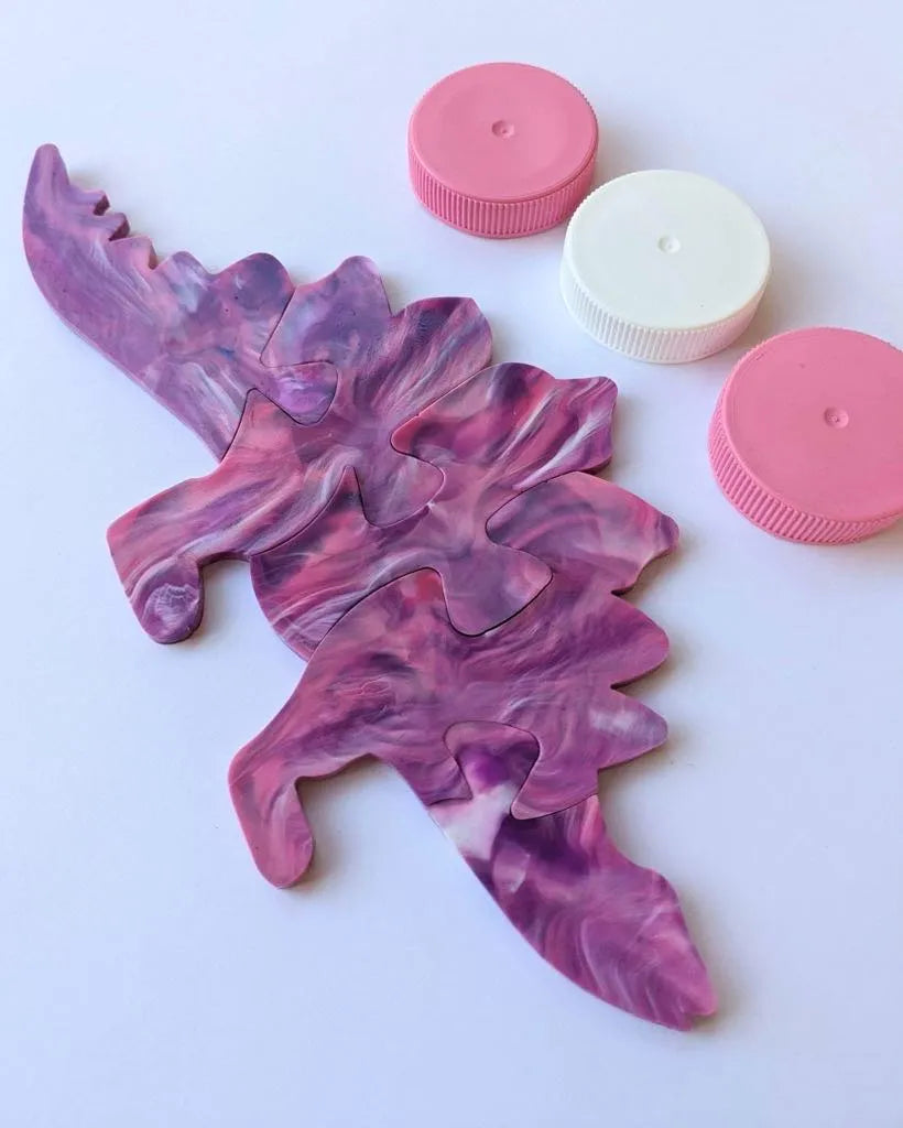 Recycled Plastic Dinosaur Puzzles – Prehistoric Fun with a Purpose!