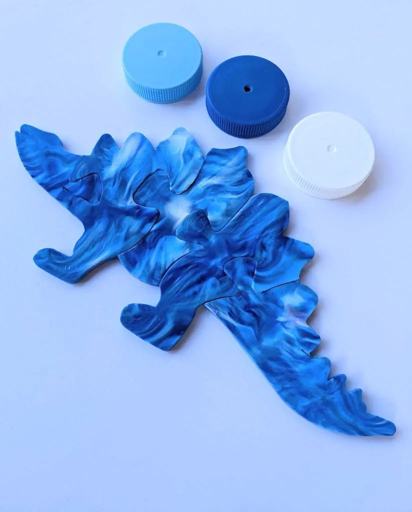 Recycled Plastic Dinosaur Puzzles – Prehistoric Fun with a Purpose!