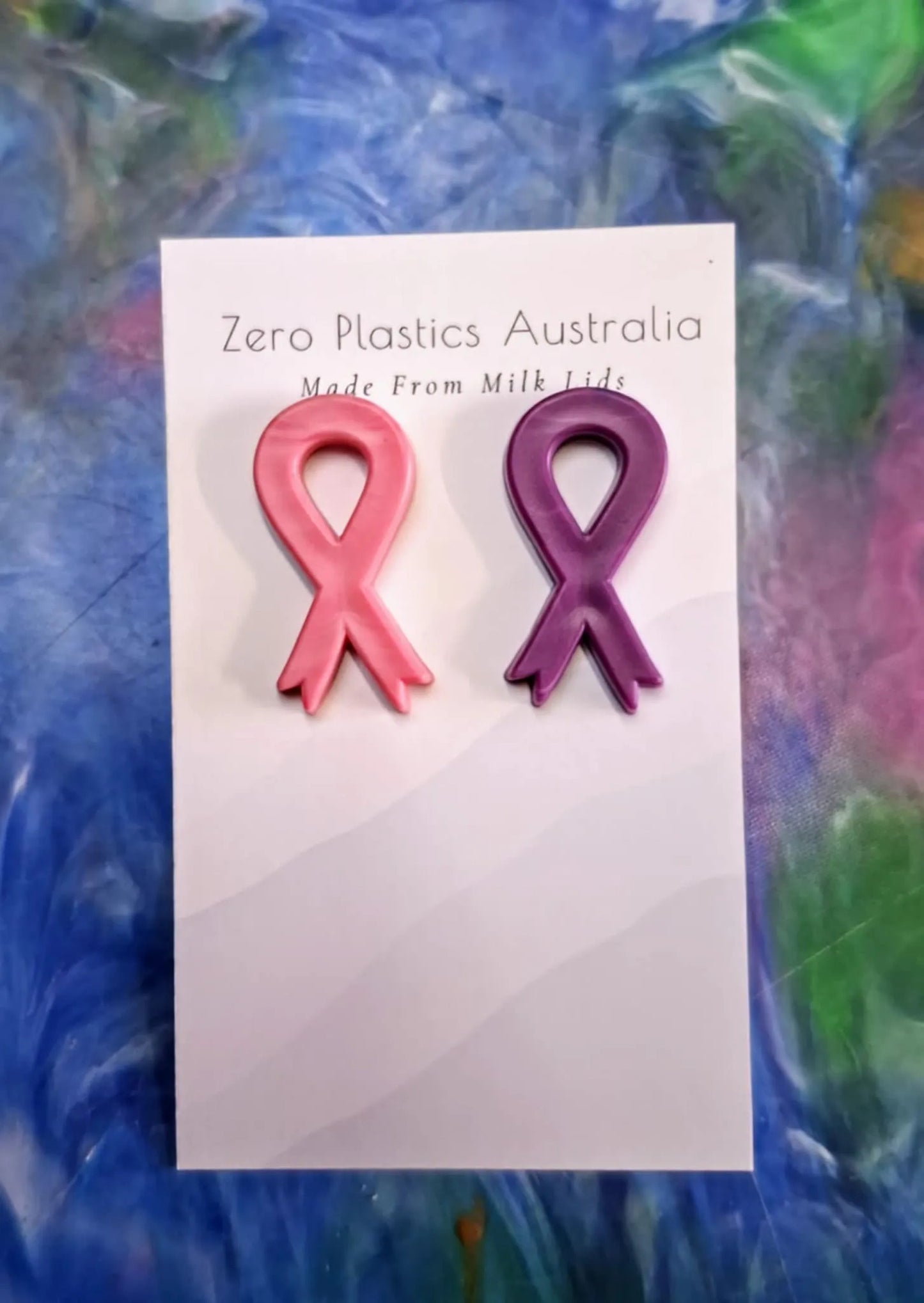 Recycled Plastic Charity Ribbons – Created by Students, Made to Make a Difference 🎗️