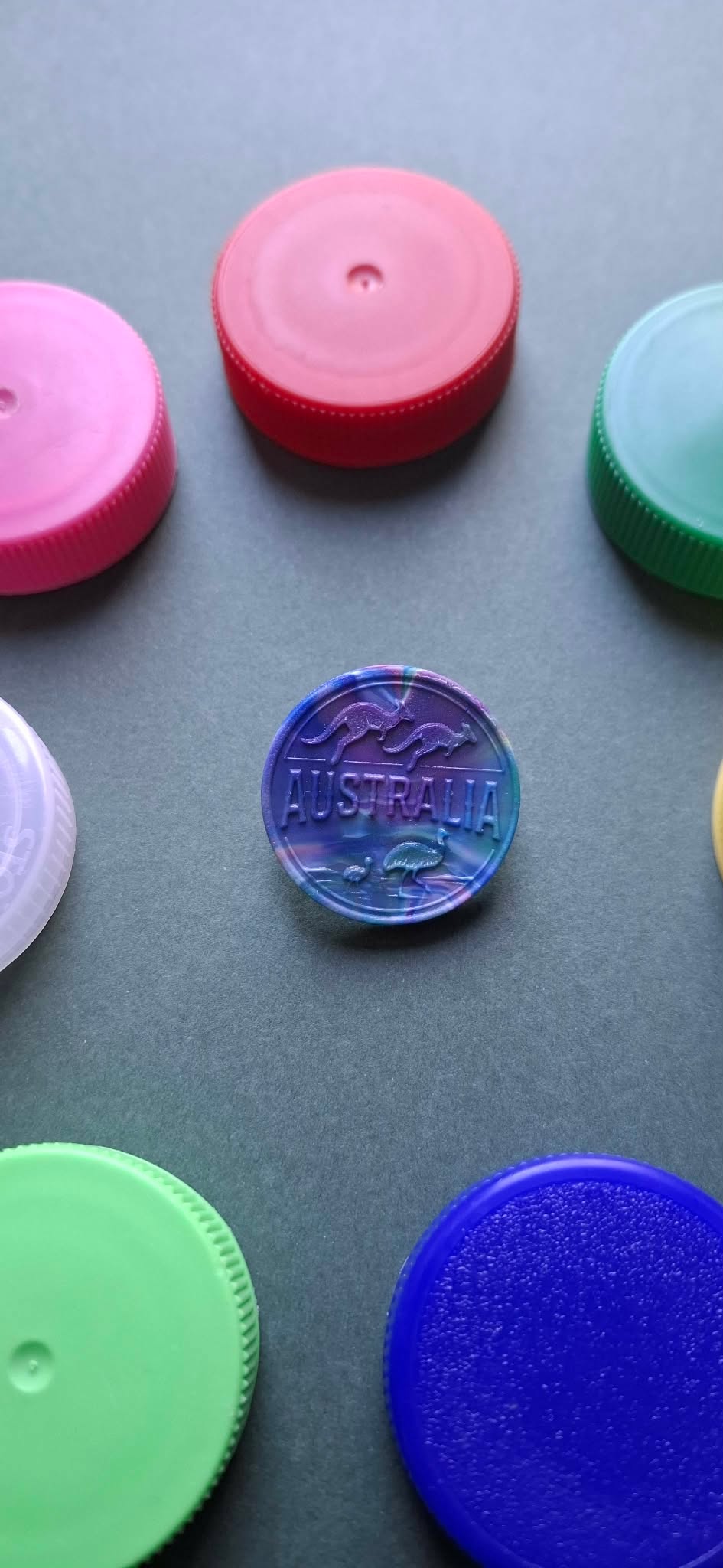 Lapel Pins – Made From 100% Recycled Milk Lids ♻️