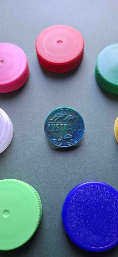 Lapel Pins – Made From 100% Recycled Milk Lids ♻️