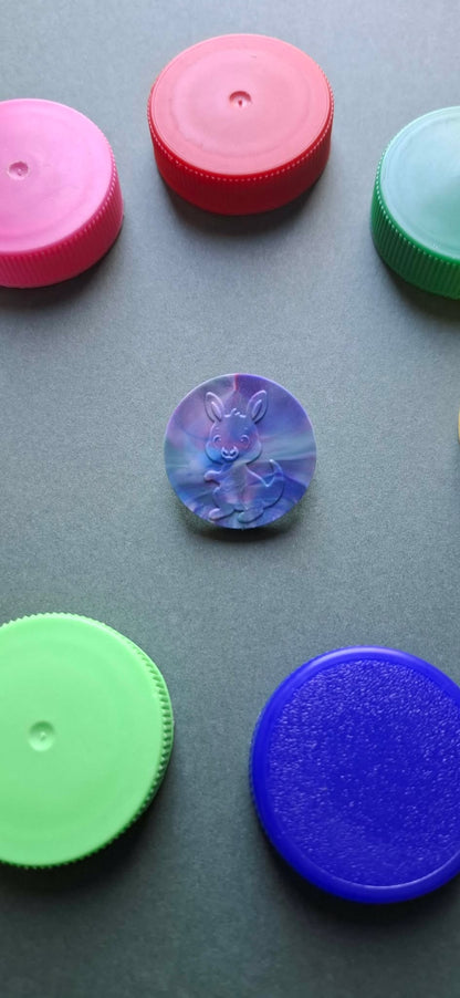 Lapel Pins – Made From 100% Recycled Milk Lids ♻️
