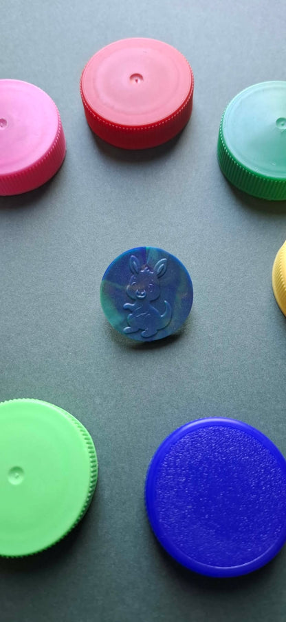 Lapel Pins – Made From 100% Recycled Milk Lids ♻️