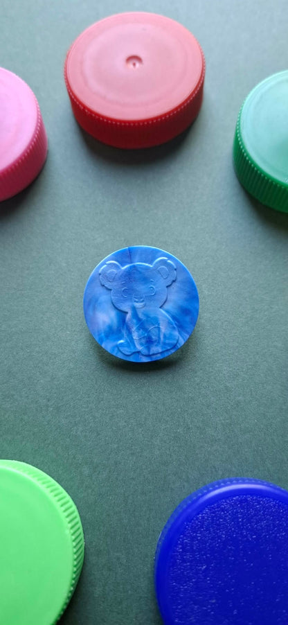 Lapel Pins – Made From 100% Recycled Milk Lids ♻️