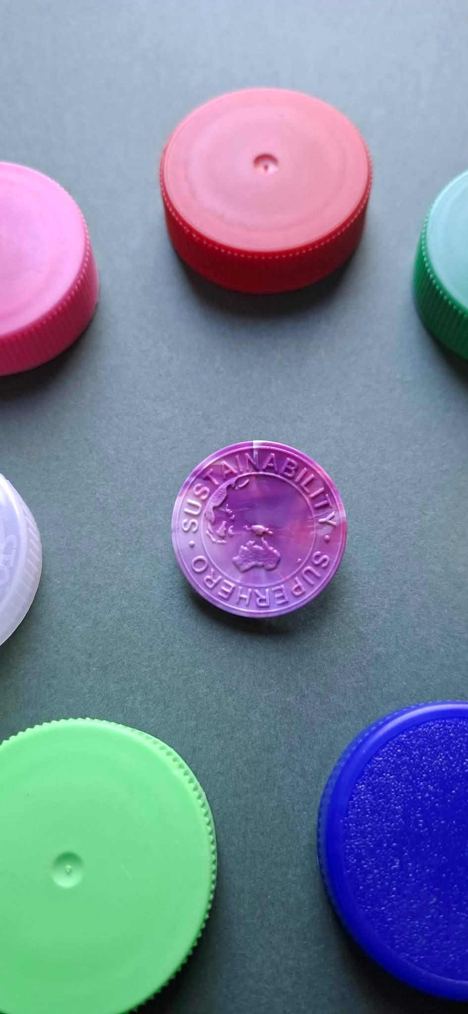 Lapel Pins – Made From 100% Recycled Milk Lids ♻️