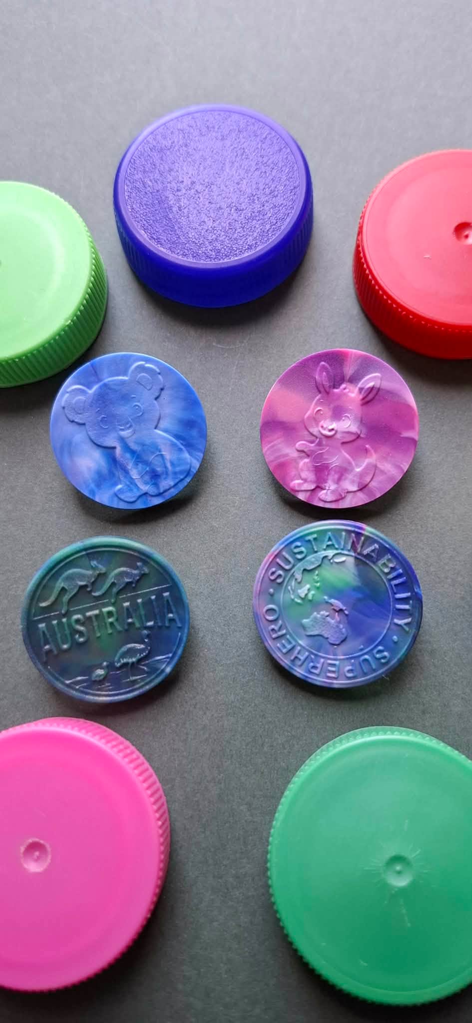 Lapel Pins – Made From 100% Recycled Milk Lids ♻️